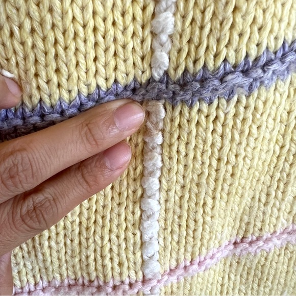 Vintage Sweater Vest/ Size L - Picture 7 of 7